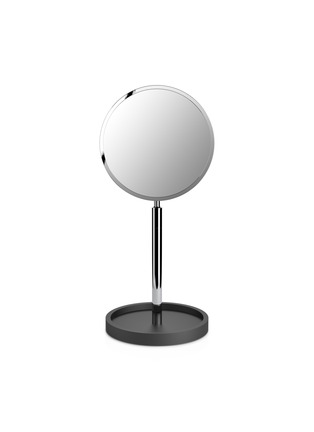 Main View - Click To Enlarge - DECOR WALTHER - Stone KSA Cosmetic Mirror – Black Matt/Chrome