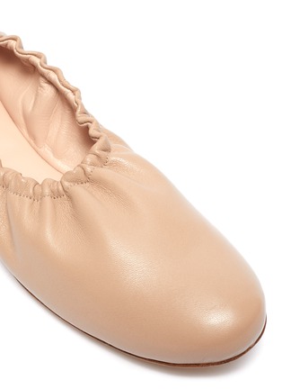 Detail View - Click To Enlarge - RODO - Elasticated high throat ballerina