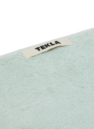 Detail View - Click To Enlarge - TEKLA - Organic Cotton Terry Bath Sheet – Mint