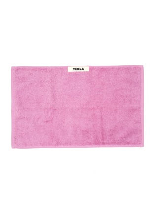 Main View - Click To Enlarge - TEKLA - Organic cotton terry washcloth – Magenta