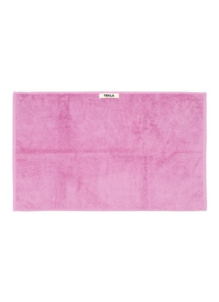 Main View - Click To Enlarge - TEKLA - ORGANIC COTTON TERRY GUEST TOWEL – MAJENTA