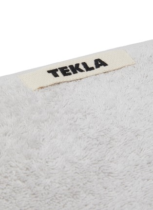 Detail View - Click To Enlarge - TEKLA - Organic Cotton Terry Washcloth – Lunar Rock