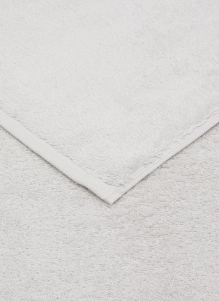 Detail View - Click To Enlarge - TEKLA - Organic cotton terry guest towel – Lunar Rock
