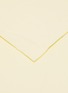 Detail View - Click To Enlarge - TEKLA - Organic Cotton Percale Duvet Set — Sun Bleached Yellow