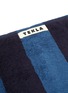 Detail View - Click To Enlarge - TEKLA - Organic Cotton Bath Sheet – Dusty Navy