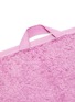 Detail View - Click To Enlarge - TEKLA - Organic Cotton Washcloth – Magenta