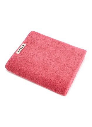 Main View - Click To Enlarge - TEKLA - Organic Cotton Bath Towel – Goji Red