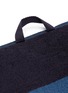 Detail View - Click To Enlarge - TEKLA - Organic Cotton Guest Towel - Dusty Navy