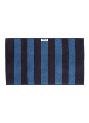 Main View - Click To Enlarge - TEKLA - Organic Cotton Guest Towel - Dusty Navy