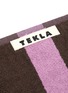 Detail View - Click To Enlarge - TEKLA - Organic Cotton Guest Towel – Purple Brown