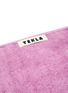 Detail View - Click To Enlarge - TEKLA - Organic Cotton Bath Sheet – Magenta