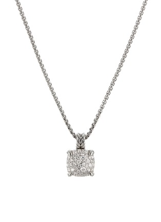 Main View - Click To Enlarge - DAVID YURMAN - 'Chatelaine' diamond sterling silver pendant necklace