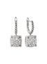 Main View - Click To Enlarge - DAVID YURMAN - 'Chatelaine' diamond sterling silver drop earrings