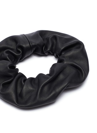 Detail View - Click To Enlarge - UNCUFFED - Leather scrunchie