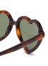 Detail View - Click To Enlarge - SONS + DAUGHTERS - 'Lola' heart frame kids sunglasses