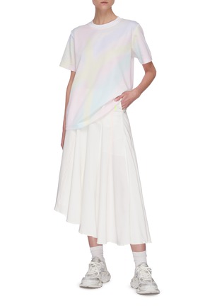 Figure View - Click To Enlarge - ANGEL CHEN - Holographic Print T-shirt