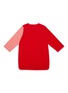 Figure View - Click To Enlarge - TANG' ROULOU - Colourblock knotted kids chinese traditional tunic