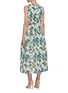 Back View - Click To Enlarge - VICTORIA, VICTORIA BECKHAM - Ditsy floral print ruched front dress