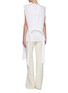 Back View - Click To Enlarge - VICTORIA, VICTORIA BECKHAM - Gathered bib top