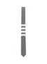 Figure View - Click To Enlarge - THOM BROWNE  - Classic four bar tie
