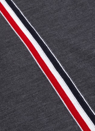  - THOM BROWNE  - Tricolour stripe wool sweater