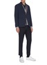 Figure View - Click To Enlarge - THOM BROWNE  - Contrast stripe polo