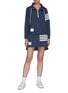 Figure View - Click To Enlarge - THOM BROWNE  - Flyweight Tech swing anorak