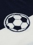  - THOM BROWNE  - Football graphic colourblock cashmere cardigan