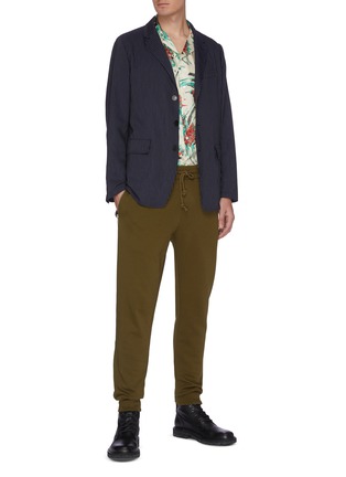 Figure View - Click To Enlarge - DRIES VAN NOTEN - Floral print bowling shirt