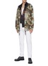 Figure View - Click To Enlarge - DRIES VAN NOTEN - Hooded floral print parka