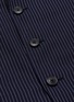  - DRIES VAN NOTEN - Deconstructed pinstripe blazer