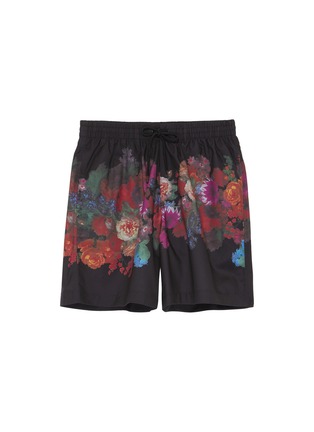Main View - Click To Enlarge - DRIES VAN NOTEN - Floral print swim shorts