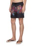 Figure View - Click To Enlarge - DRIES VAN NOTEN - Floral print swim shorts