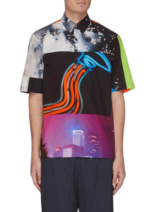 Main View - Click To Enlarge - DRIES VAN NOTEN - 'Mika' collage shirt