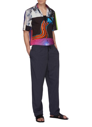 Figure View - Click To Enlarge - DRIES VAN NOTEN - 'Mika' collage shirt