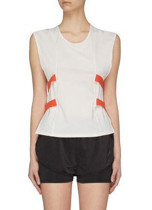 Main View - Click To Enlarge - PARTICLE FEVER - Quick-dry Elastic Strip Side Closure Tank Top