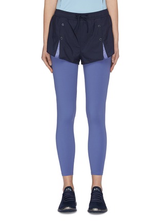 Main View - Click To Enlarge - PARTICLE FEVER - Quick-dry Contrast Combination Leggings
