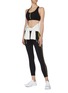 Figure View - Click To Enlarge - PARTICLE FEVER - Quick-dry Contrasted Side Strip Leggings