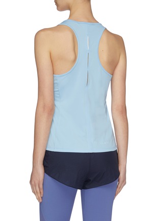 Back View - Click To Enlarge - PARTICLE FEVER - Quick dry back slit sleeveless tank top