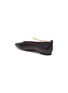  - PEDDER RED - Alicia' ankle chain leather skimmer flats
