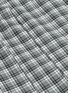 Detail View - Click To Enlarge - THOM BROWNE  - Drop back check pleated skirt
