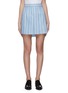 Main View - Click To Enlarge - THOM BROWNE  - Banker stripe pleated mini skirt