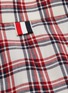 Detail View - Click To Enlarge - THOM BROWNE  - Drop Back Tattersall Check Mini Skirt