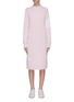 Main View - Click To Enlarge - THOM BROWNE  - Stripe sleeve sweater dress