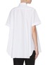 Back View - Click To Enlarge - THOM BROWNE  - Oversized circle shirt dress