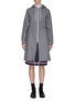 Main View - Click To Enlarge - THOM BROWNE  - Dolphin print hooded parker