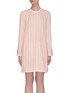 Main View - Click To Enlarge - THOM BROWNE  - Blanker Stripe Mini Shirt Dress