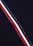 Detail View - Click To Enlarge - THOM BROWNE  - Tricolour stripe pleated bottom tennis dress