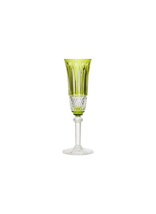 Main View - Click To Enlarge - SAINT-LOUIS - Tommy Champagne Flute — Vert Green