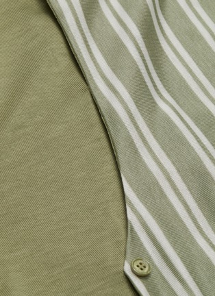  - UNCENSORED - Classic panelled stripe shirt